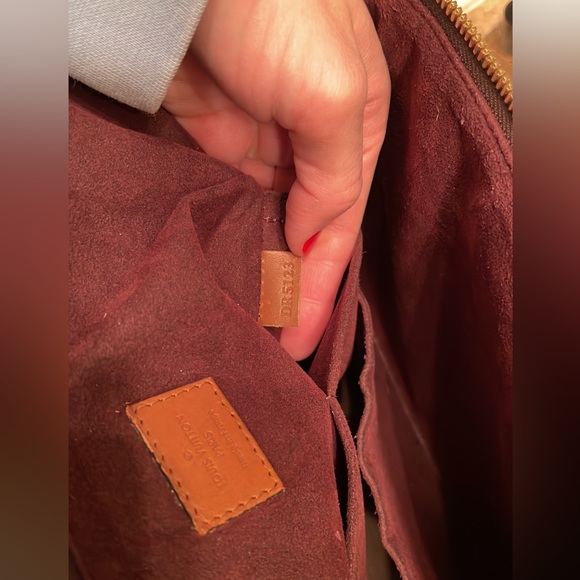 SOLD Louis Vuitton Damier Ebene Belmont Tote - Picture 10 of 10